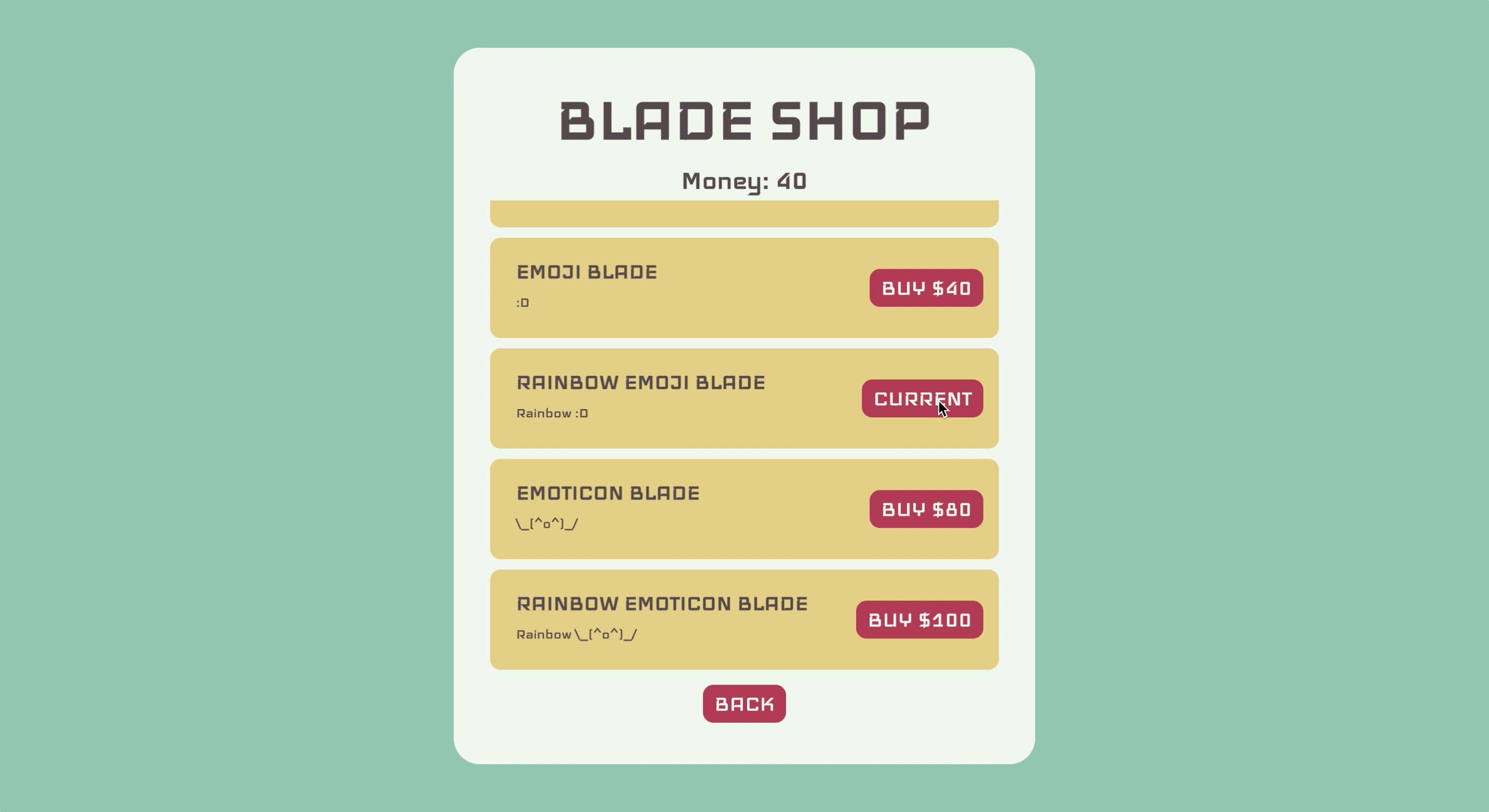 blade shop